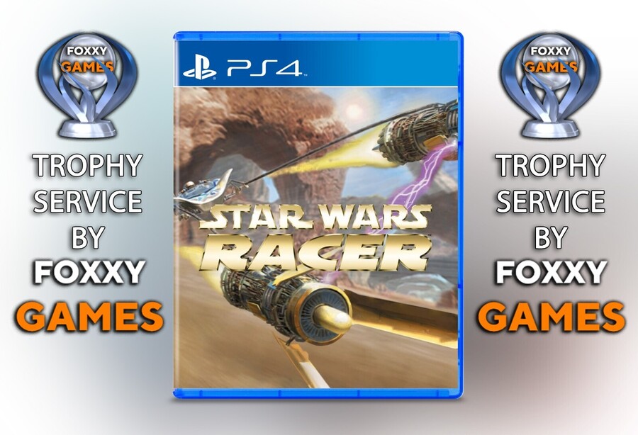 Star Wars Episode 1 Racer PS4 Trophy Trophäen Platin Service