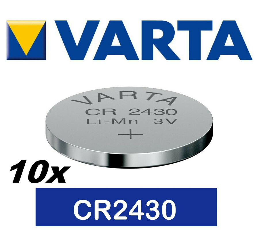 10 x Original Varta CR2025 Batterien Knopfzellen Knopfzelle Markenqualität