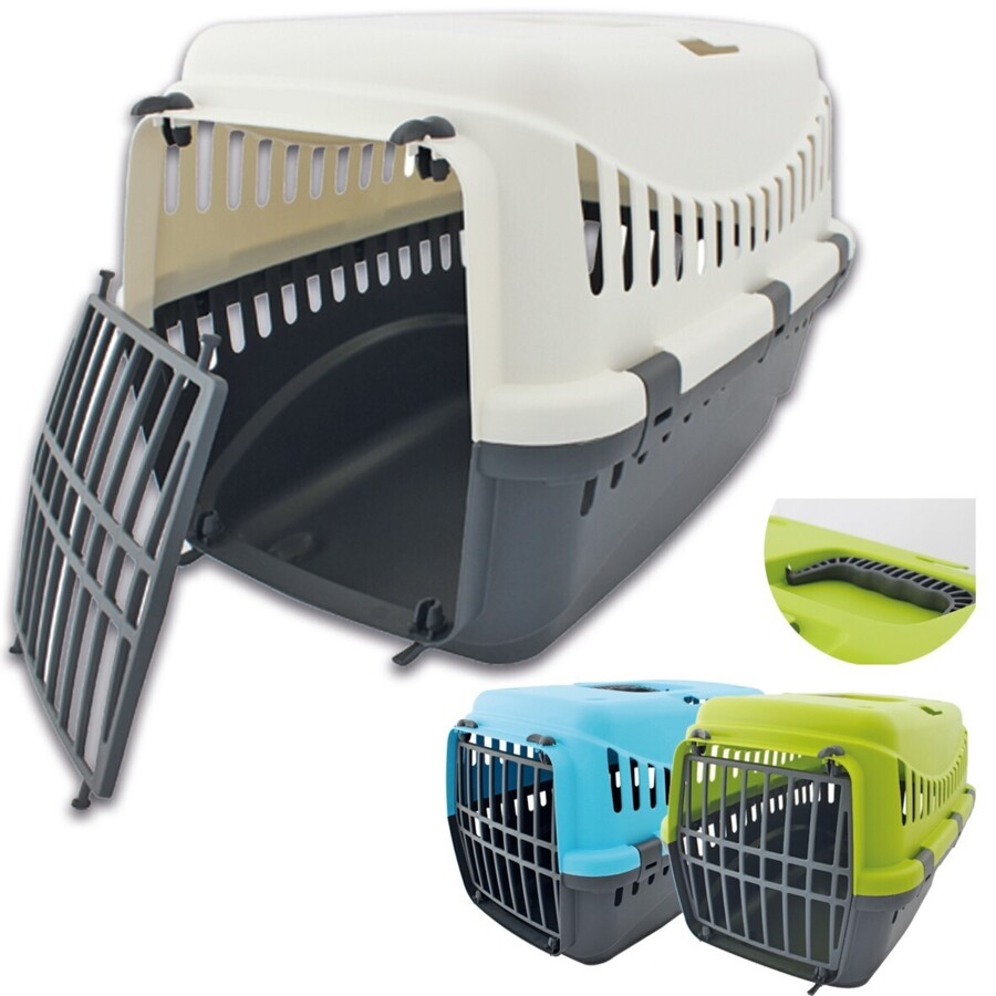 Transportbox für kleine Hunde Katzen Kleintiere oder Kaninchen