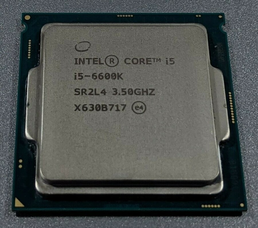 Intel core i5 6600k разгон